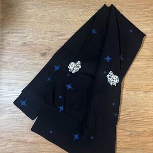 Darc Sport Black and Blue Star Leggings